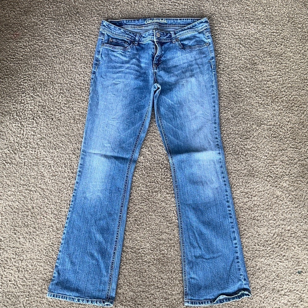 Aeropostale Women's Blue Boot Cut Jeans - Picture 2 of 9